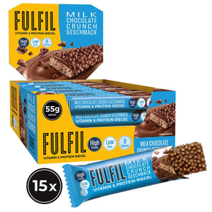 Fulfil Vitamin & Protein Riegel Milk Chocolate Crunch 55 g