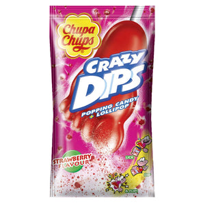 Chupa Chups Crazy Dips Erdbeer