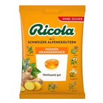Ricola Ingwer Orangenminze zuckerfrei 75 g