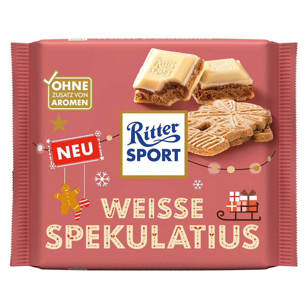 Ritter Sport Weiße Spekulatius 100 g