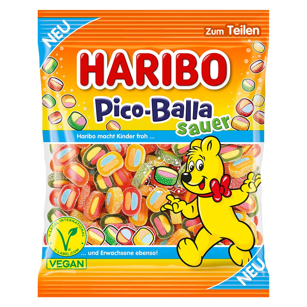 Haribo Pico Balla Sauer vegan 160 g