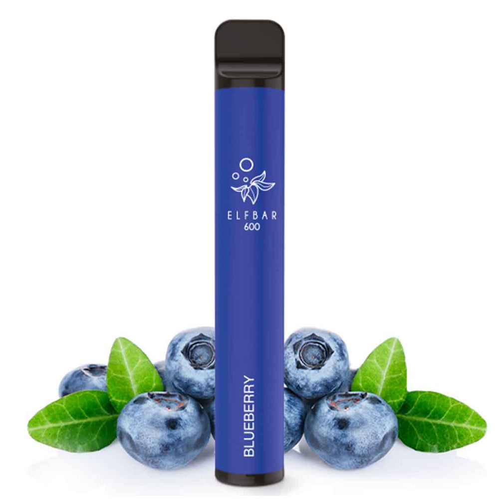 Elf Bar 600 Blueberry E-Shisha 0mg