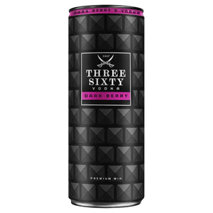 Three Sixty Dark Berry & Vodka 10% 330 ml