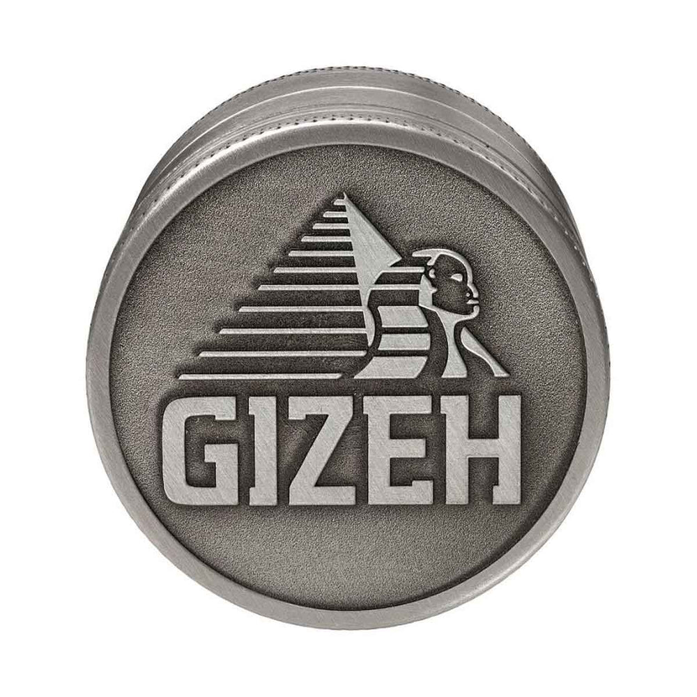 Gizeh Grinder Metall, silber 50 mm