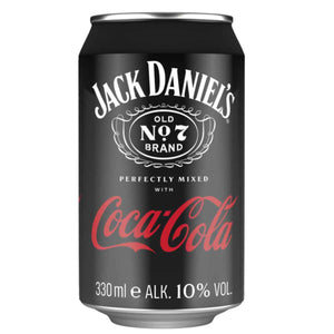 Jack Daniels % Coca Cola 10 % 330 ml