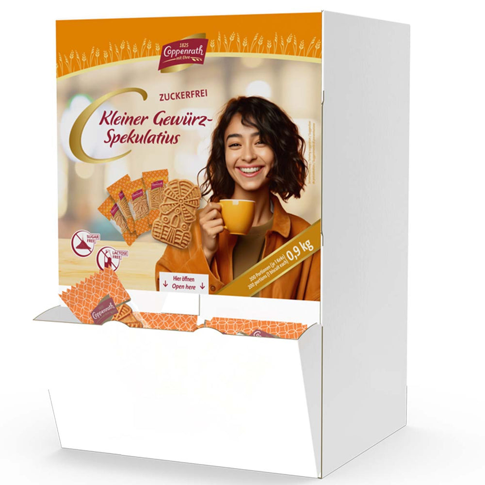 Coppenrath Kleiner Gewürz-Spekulatius zuckerfrei und laktosefrei 0,98 kg