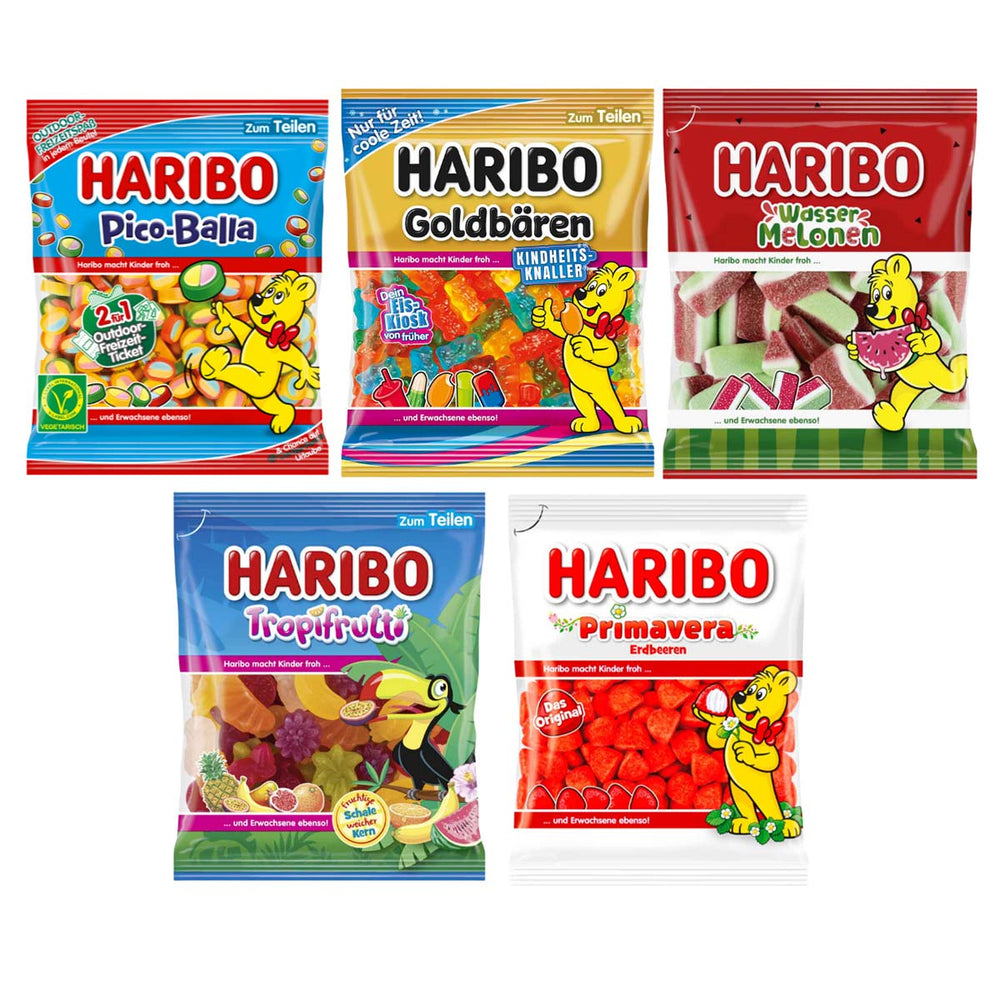 Haribo Probierpaket (5 Tüten) 845 g