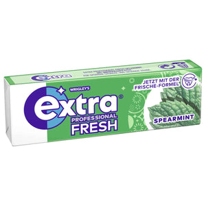 Wrigley's extra Professional Fresh Spearmint 14 g (10 ER)
