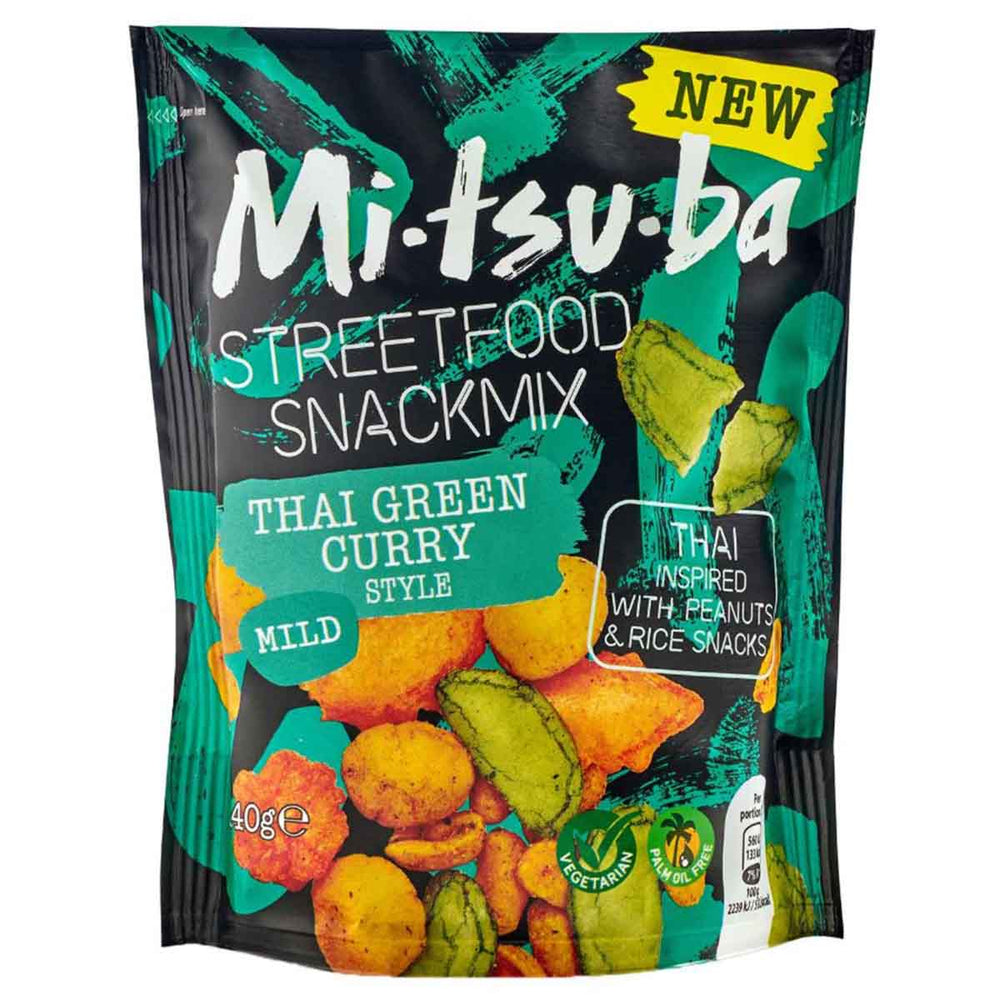 Mitsuba Streetfood Snackmix - Thai Green Curry Style 140 g