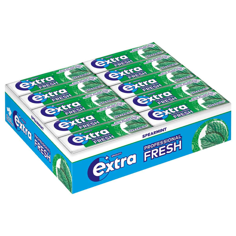 Wrigley's extra Professional Fresh Spearmint 14 g (10 ER)