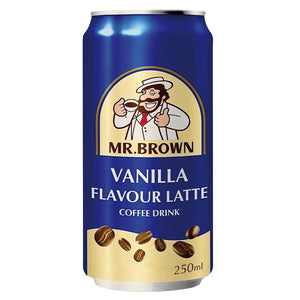 Mr. Brown Vanilla Flavour Latte Coffee Drink250 ml