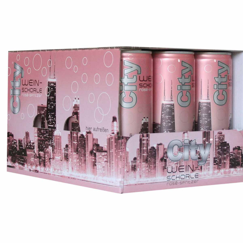 City Weinschorle Rosé 6,5 % 250 ml