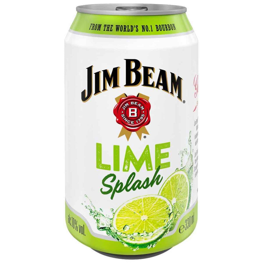 Jim Beam LIME Splash 10 % *DPG* 0,33 l