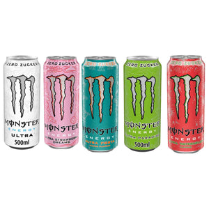 Monster Energy Ultra Probierpaket zuckerfrei (5 x 0,5 l)