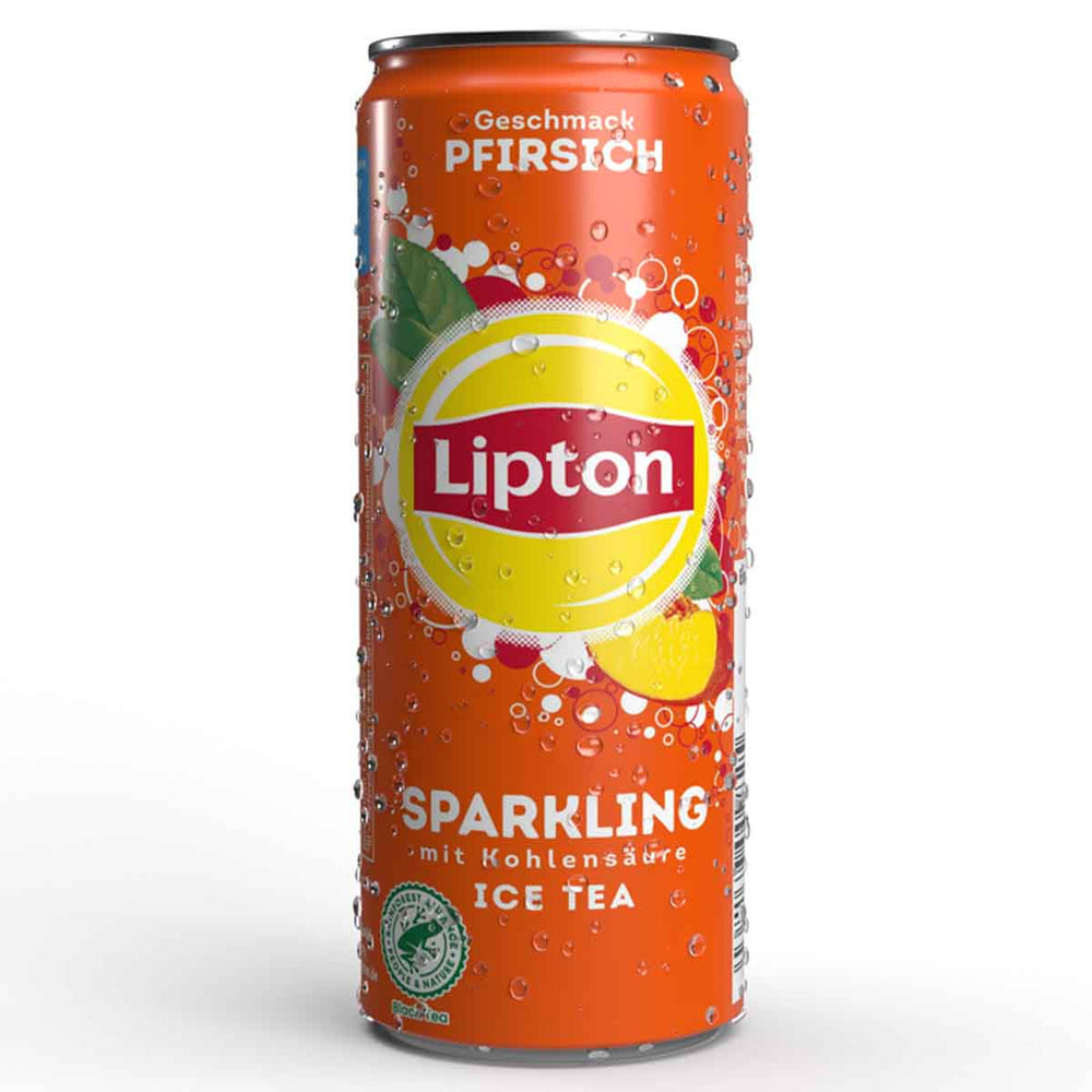 Lipton Sparkling Ice Tea Peach Pfirsichgeschmack 330 ml