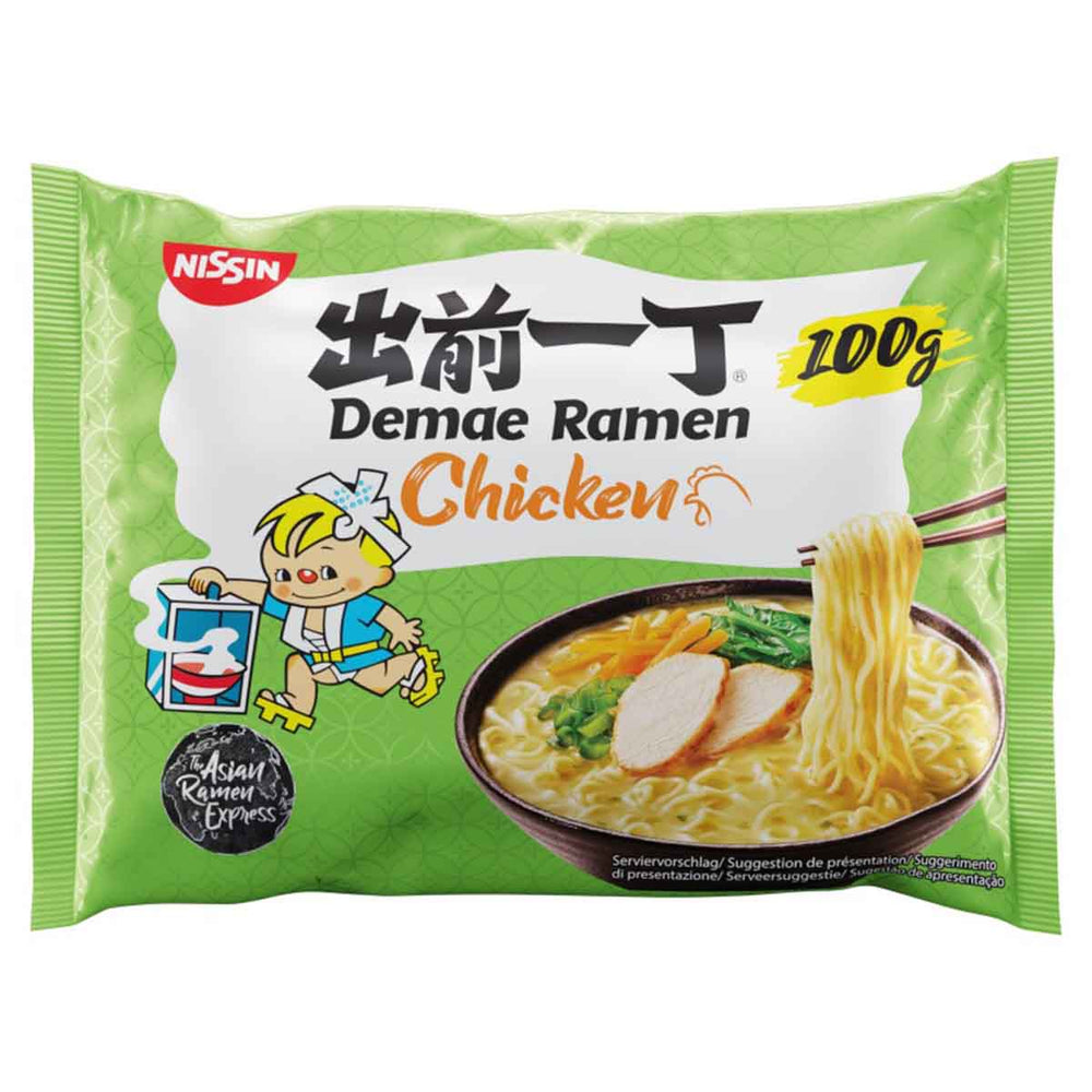 Nissin Demae Ramen Chicken Instantnudeln 100 g