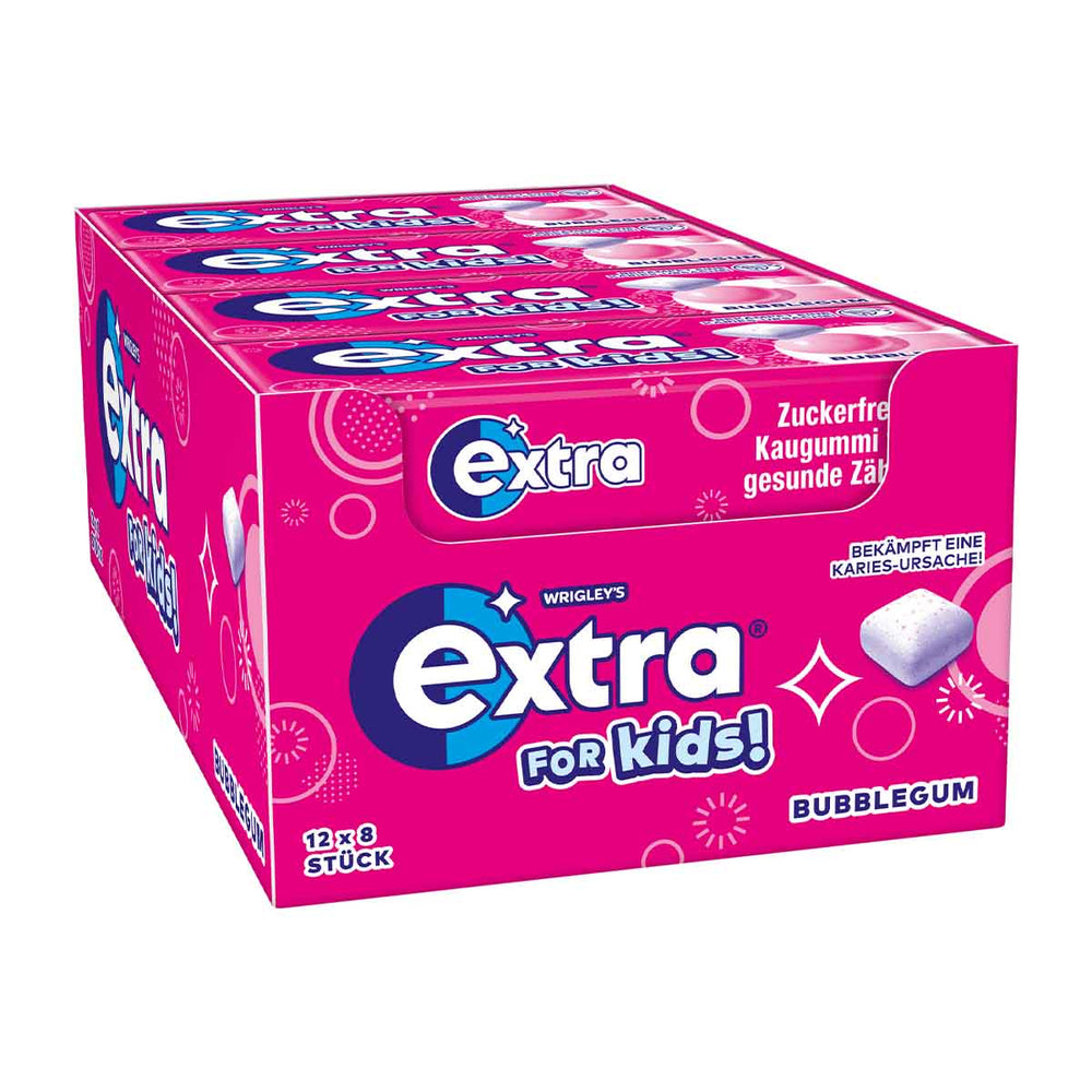 Wrigley's extra for Kids Bubblegum 8 Stück