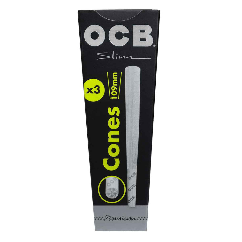 OCB Slim Cones Premium schwarz x3