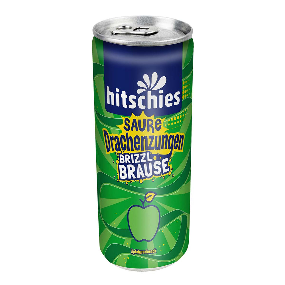 Hitschies Saure Drachenzungen Brizzl Brause Apfel 250 ml
