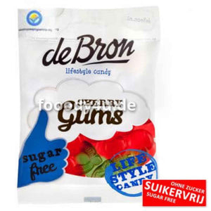 De Bron Cherry Gums zuckerfrei 90 g