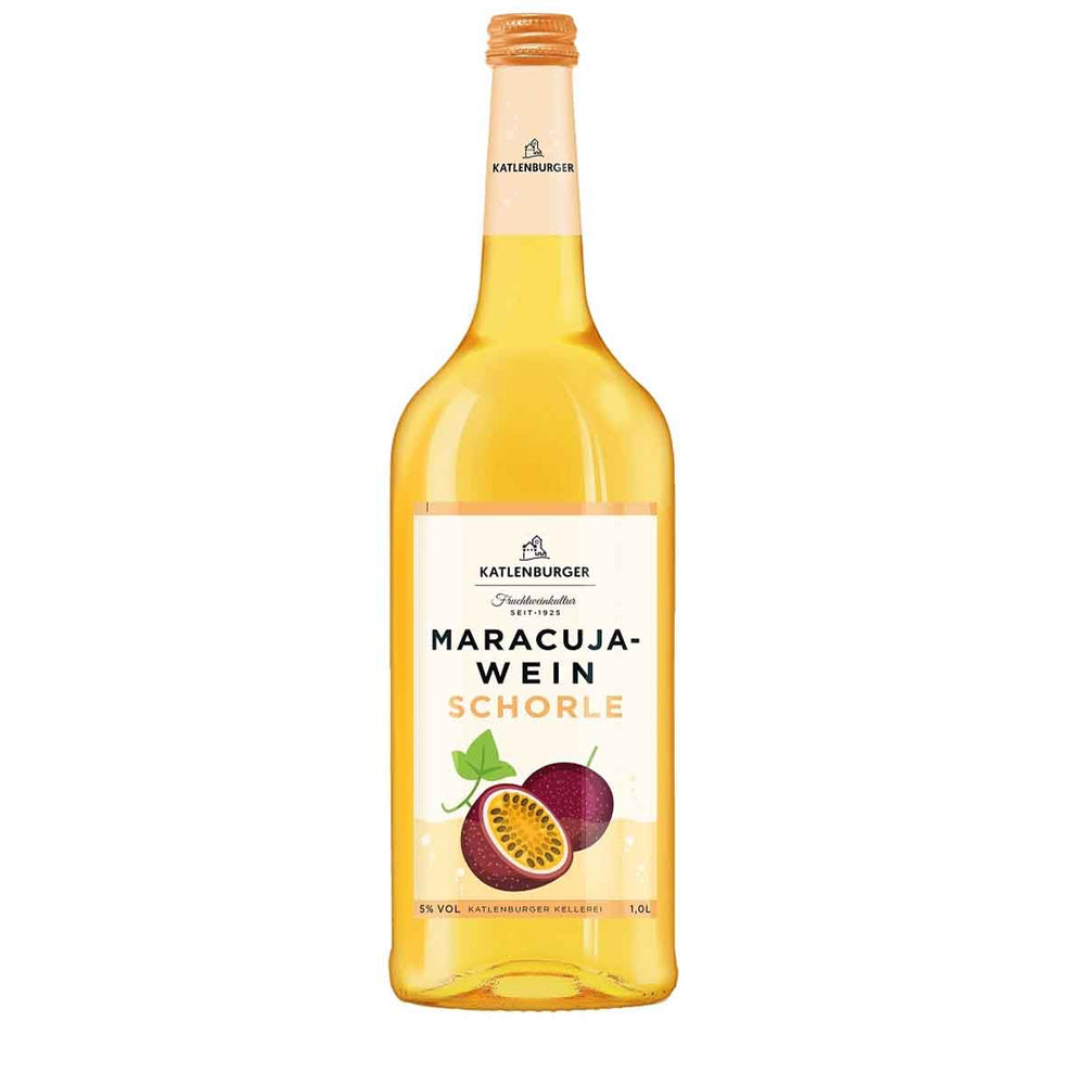 Katlenburger Maracujawein Schorle 5% 1 l