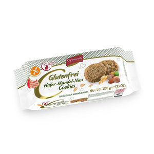 Hafer-Mandel-Nuss Cookies glutenfrei