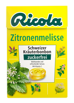 Ricola Zitronenmelisse zuckerfrei 50 g