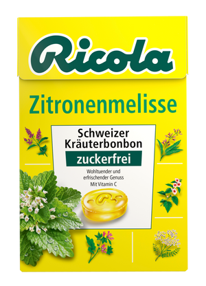 Ricola Zitronenmelisse zuckerfrei 50 g