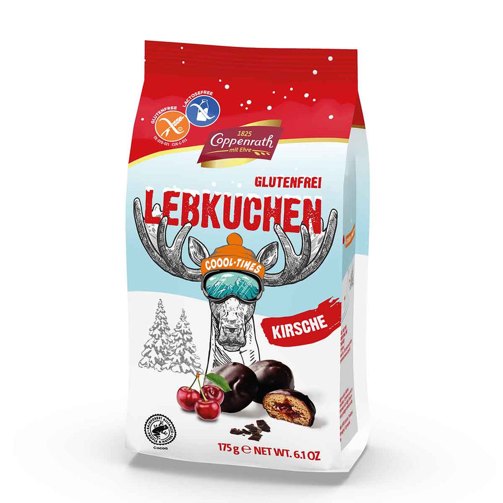 Coppenrath Coool-Times Lebkuchen Kirsche glutenfrei und laktosefrei 175 g