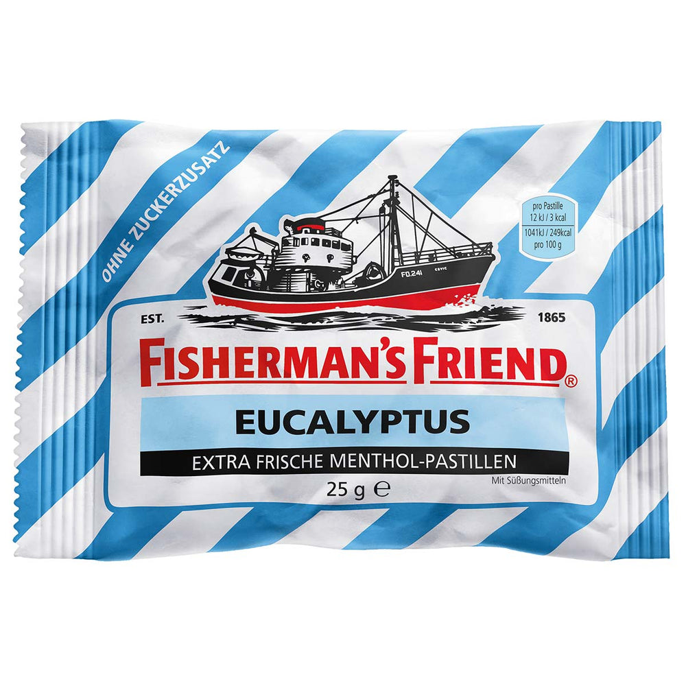 Fisherman's Friend Eucalyptus ohne Zuckerzusatz