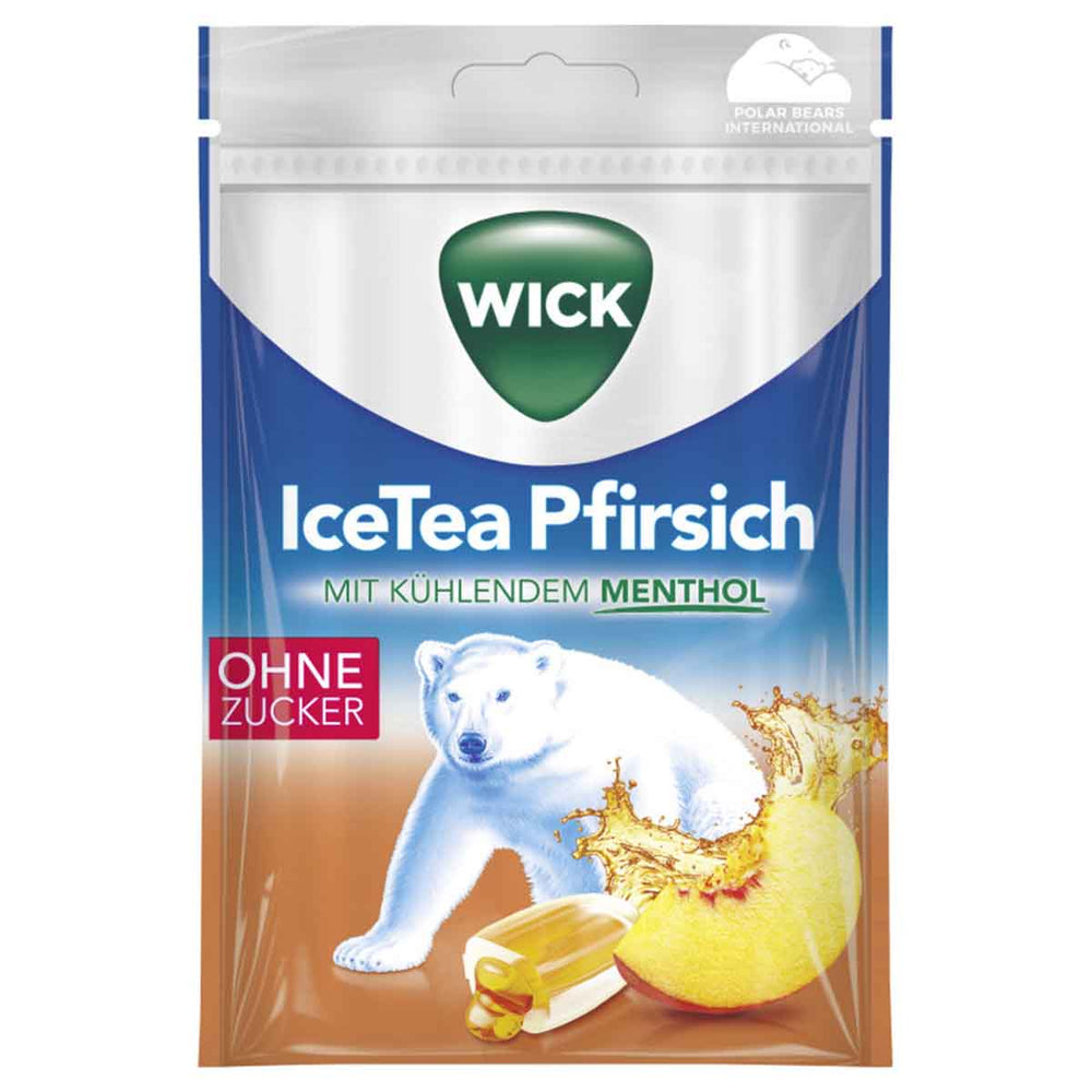 Wick Ice Tea Pfirsich ohne Zucker 72 g