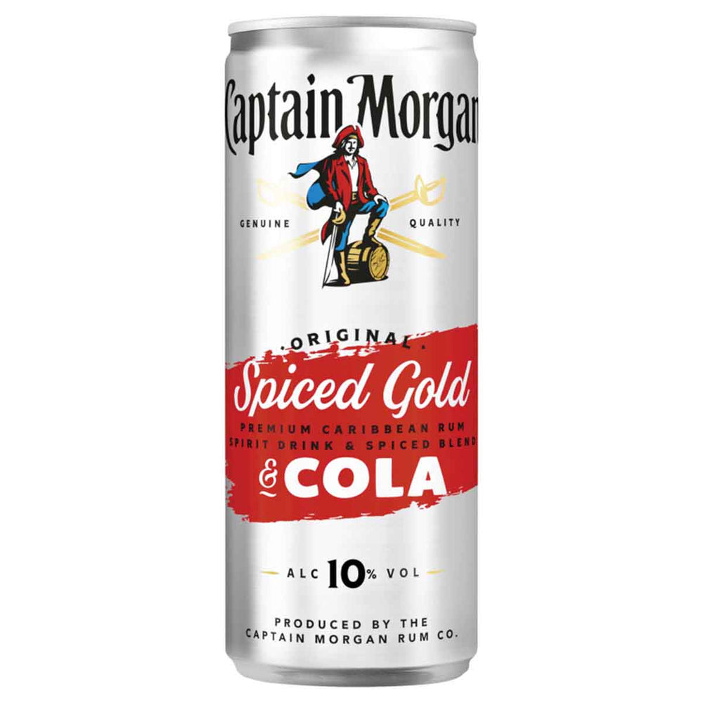 Captain Morgan & Cola 10 % *DPG* 0,25 l