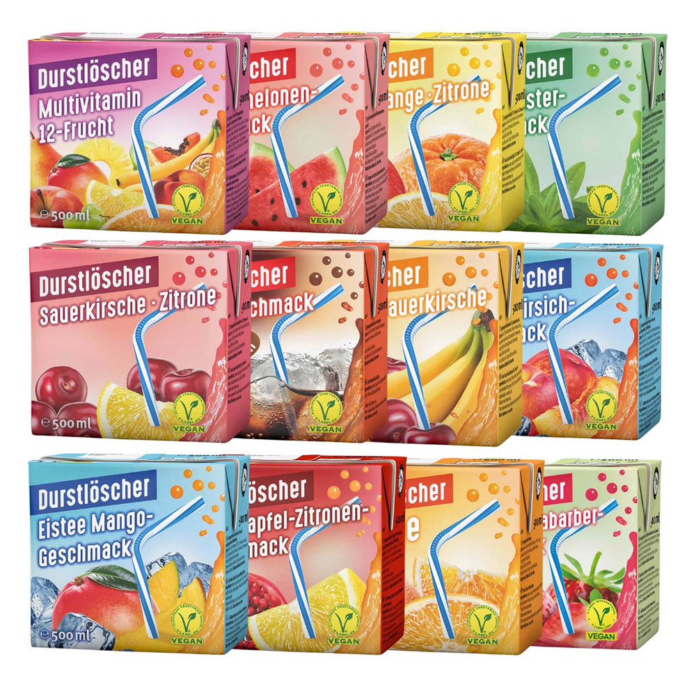 Durstlöscher Probierpaket (12 x 0,5l)