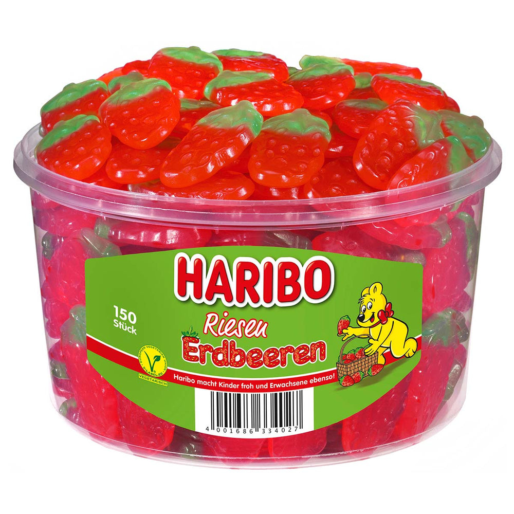 Haribo Riesen Erdbeeren 150 Stück