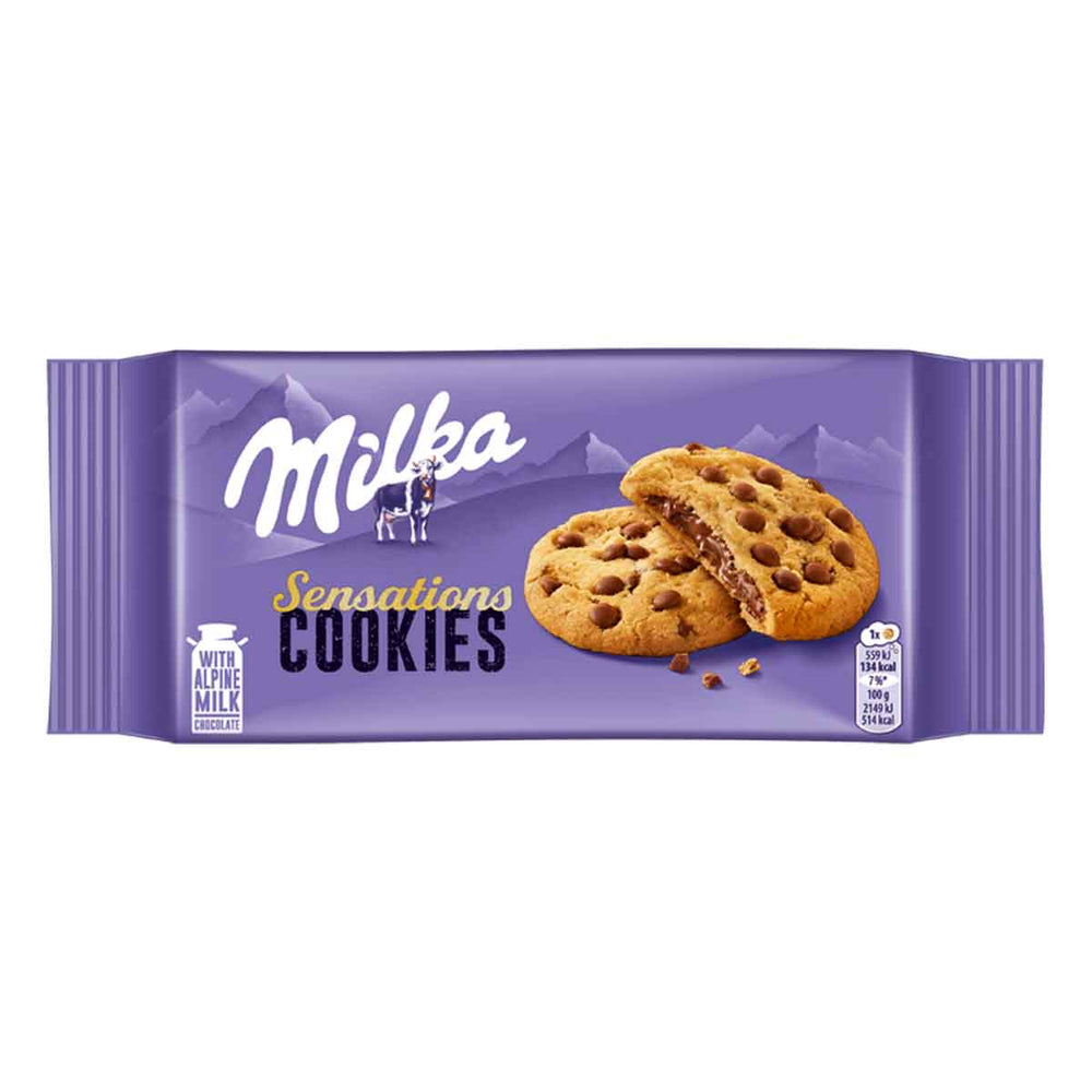 Milka Cookie Sensations innen schokoladig