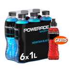 Gratis-Aktion Powerade *DPG* (6 l + 0,5 l GRATIS) zzgl. 1,75€ Pfand