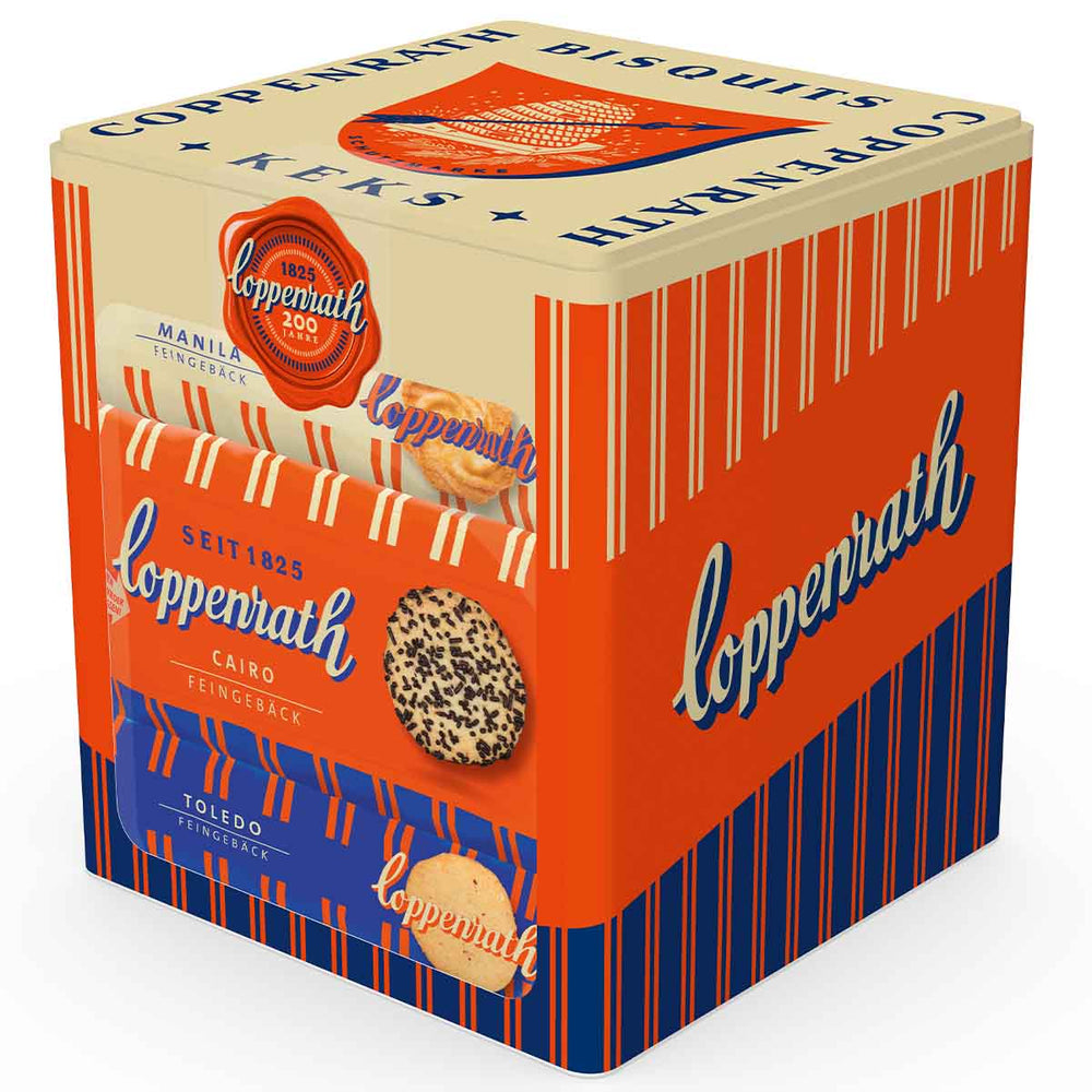 Coppenrath Feingebäck Jubiläumsdose 1,2 kg (1 Dose + 6 x 200 g)