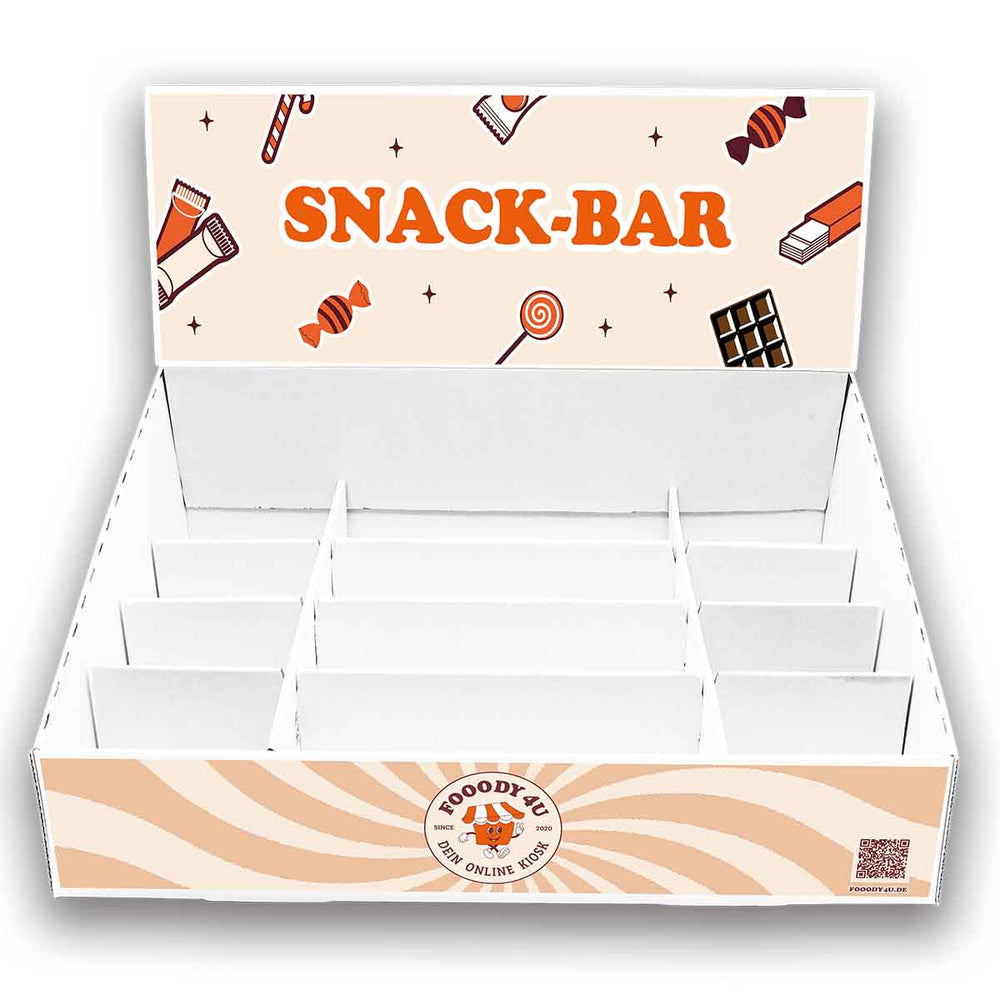süßigkeiten aufbewahrung kiosk Aufsteller Snack-Bar – fooody4u