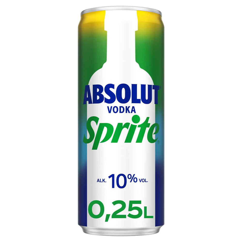 Absolut Vodka Sprite 10 % 0,25 l