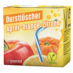 Durstlöscher Apfel Orange Zitrone