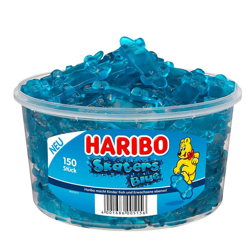 Haribo Skaters Blue 150 Stück 1,2 kg