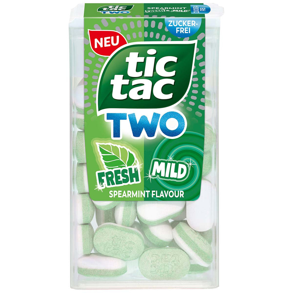 Tic Tac Two Spearmint Fresh Mild 16 x 38,5 g