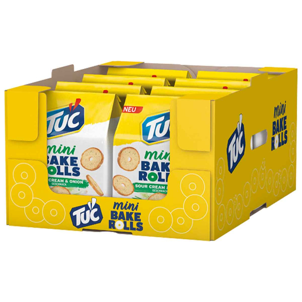 TUC Mini Bake Rolls Sour Cream & Onion 150 g