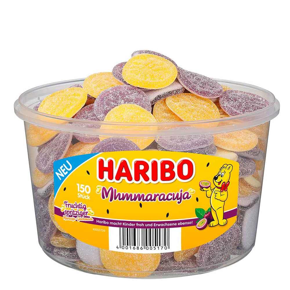 Haribo Mhmmaracuja 150 Stück 1,2 kg