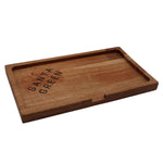 Rolling Tray Holz Eiche 26 x 14,7 cm