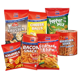 XOX Knabber Probierpaket (7 Produkte) 1 kg