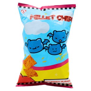 Tokimeki Millet Crisps Hot Spicy Chips 90 g