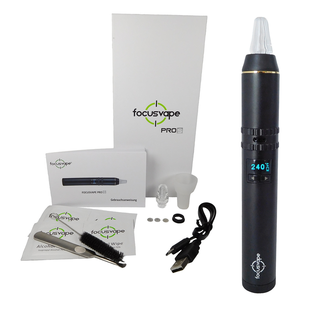 FocusVape Pro S Vaporizer - schwarz