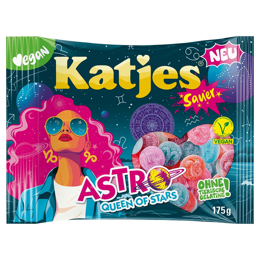 Katjes Astro Queen of Stars 175g