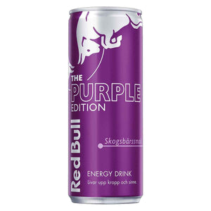 Red Bull Purple Edition - Skogsbärssmak / Waldbeere 250 ml